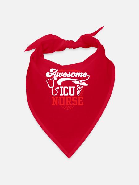 Great Intensive Care Nurse Intensive Care - Bandana - red - Front