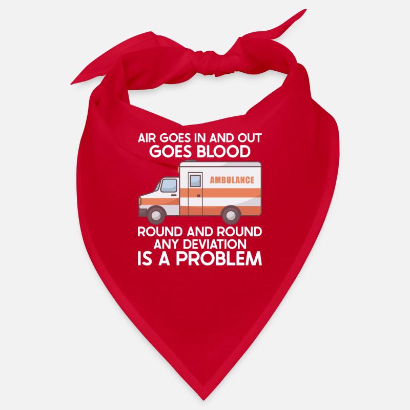 Paramedic First Responder Ambulance Driver Bandana