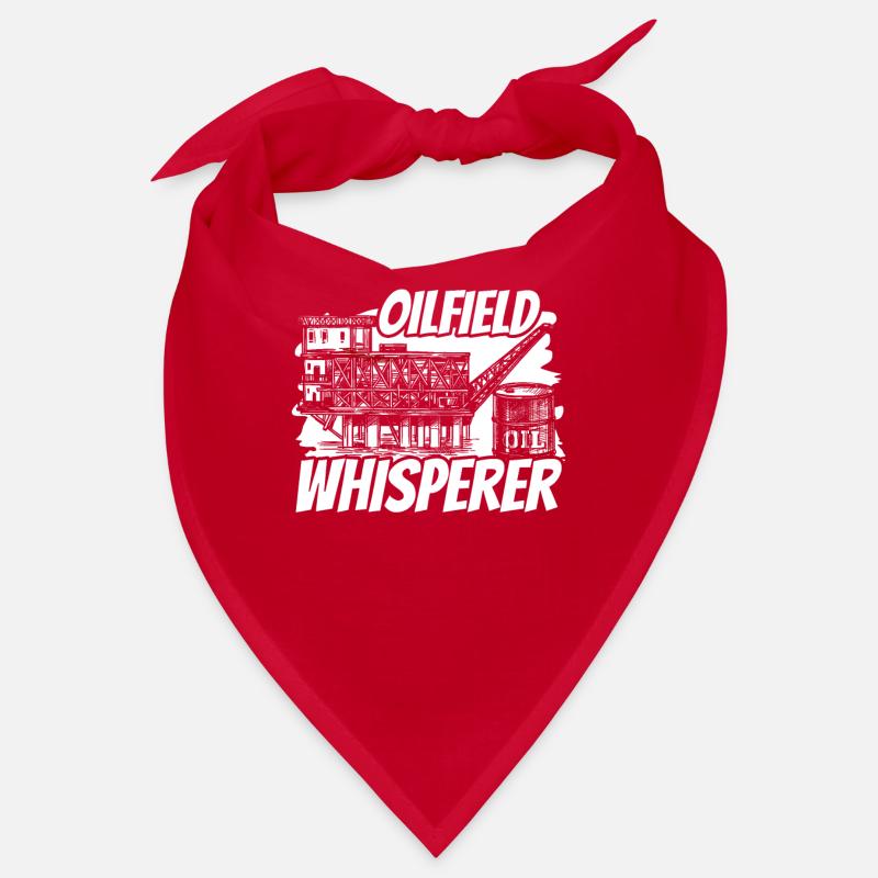 Ölfeld Bohrinsel Flüsterer Bandana