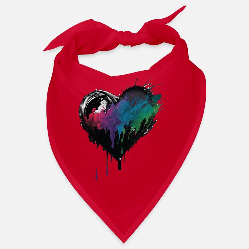 Herz Graffiti Style Bandana