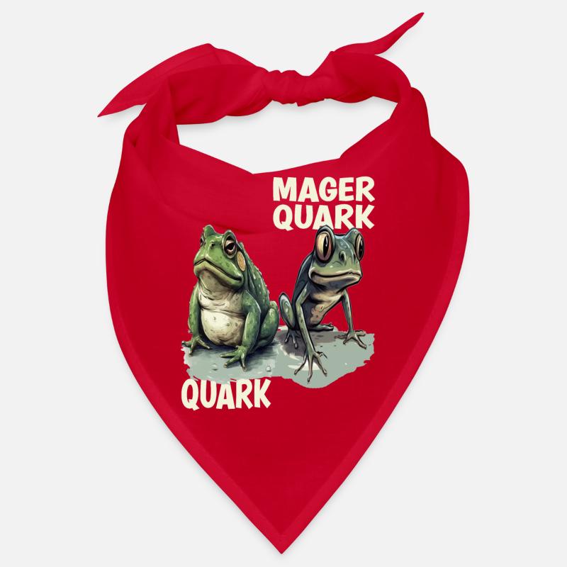 frog tadpole curd curd diet low-fat quark pun Bandana