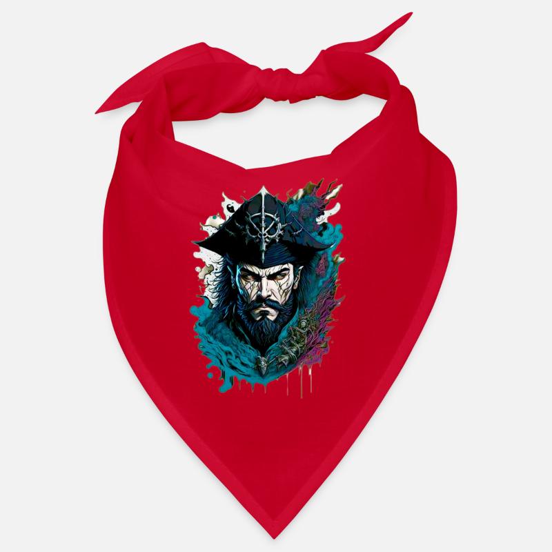 Dunkler Pirat Bandana