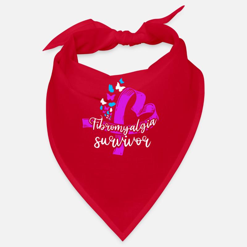 Fibromyalgie rhumatisme papillon Bandana