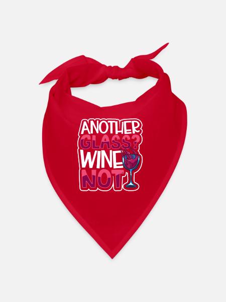 Wine making Wine Maker Wine Lover Wine Fan - Bandana - red - Front