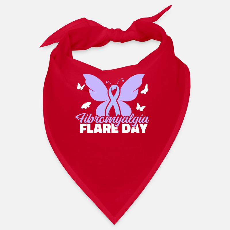 Fibromyalgie rhumatisme papillon Bandana