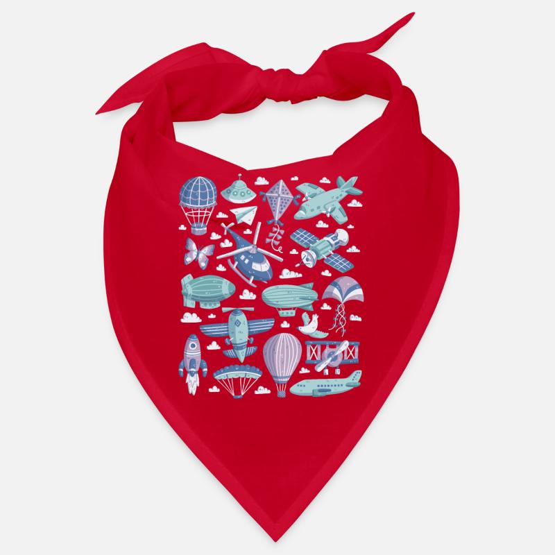 Luftfahrt - Hubschrauber, Flugzeug, UFO Bandana