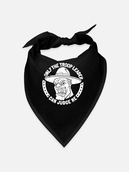 Pfadfinder Führer - Bandana - Schwarz - Vorne