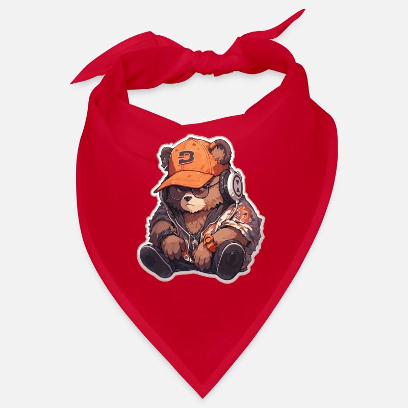 Bear Bears Hipster Bear Bears Brown Bear Bandana