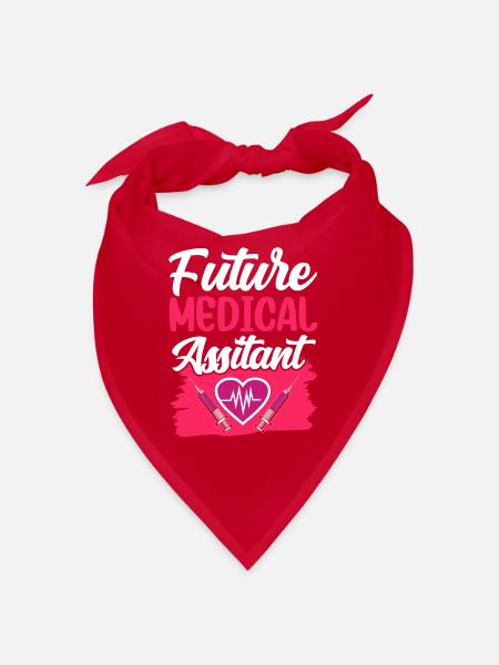 Future Medical Assistant Medical Assistant - Bandana - red - Front