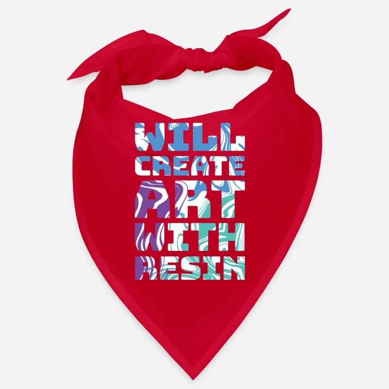 Create Art With Resin Epoxy Resin Bandana