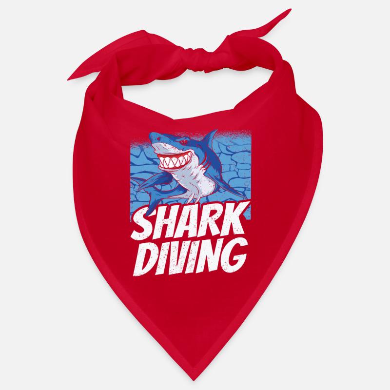 Shark Diving Shark Diving Shark Shark Shark Bandana