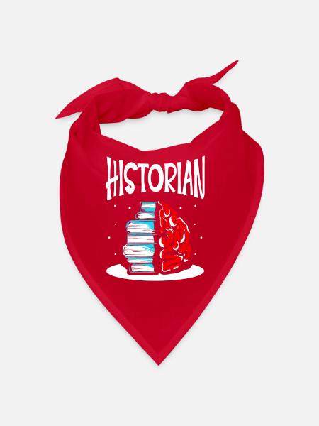 Historian History Teacher History History - Bandana - red - Front