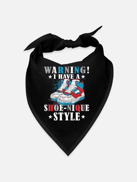 Funny sneaker collector - sneakers - Bandana - noir - Devant