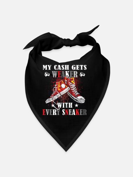 Funny sneaker collector - sneakers - Bandana - noir - Devant