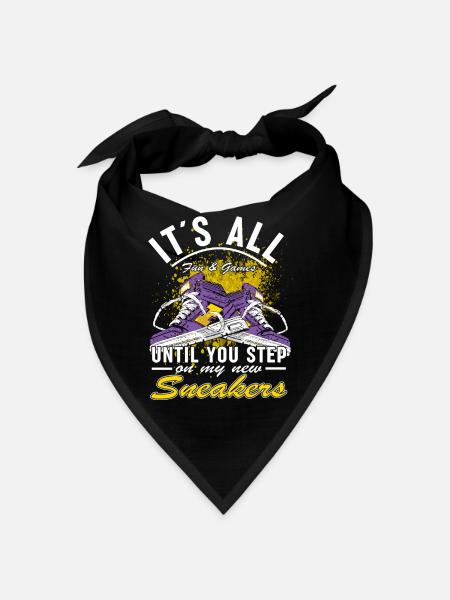 Funny sneaker collector - sneakers - Bandana - noir - Devant