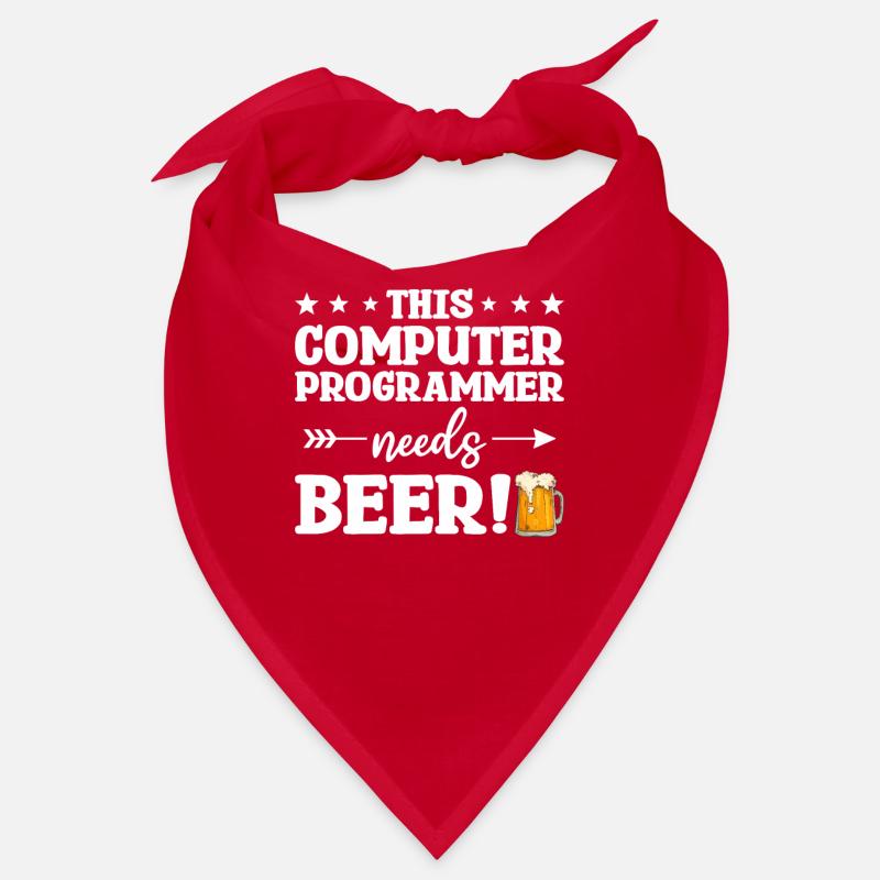 Dieser Computerprogrammierer braucht Bierprogrammierung Bandana