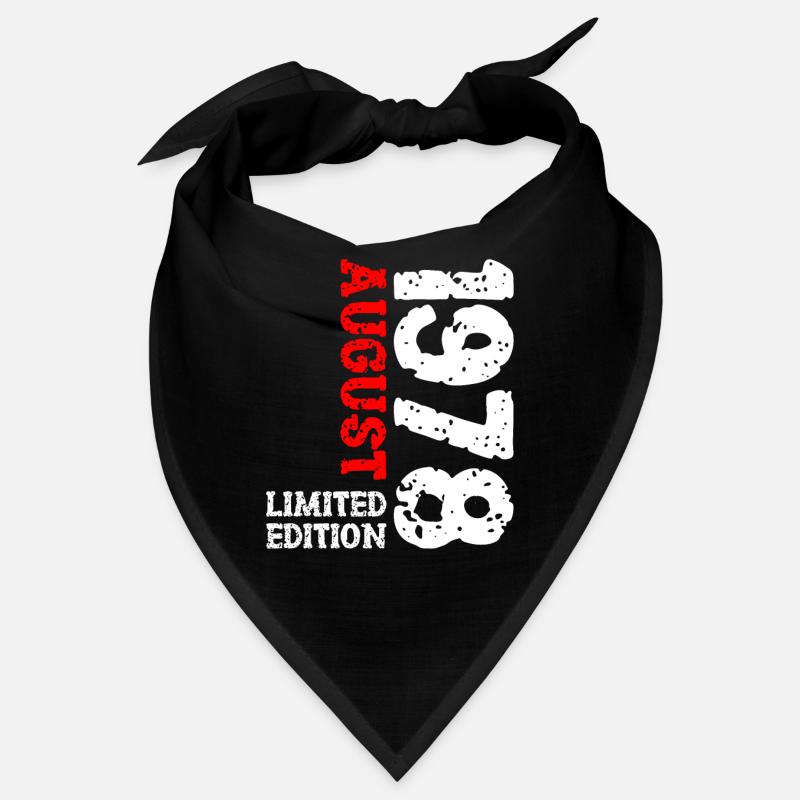 1978 Août Édition Limitée 45e Tenue d’anniversaire Bandana