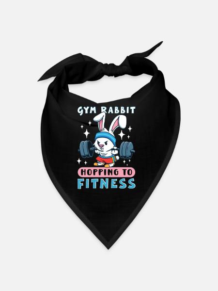 Bodybuilding Powerlifting Weightlifting Fitness - Bandana - black - Front