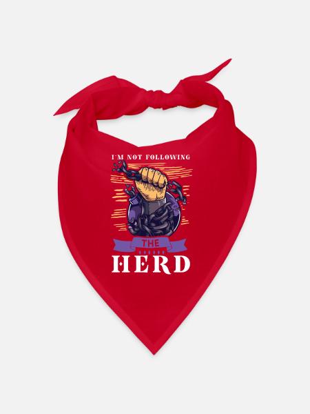 Conspiracy Theories Conspiracy Theorist Freemason - Bandana - red - Front