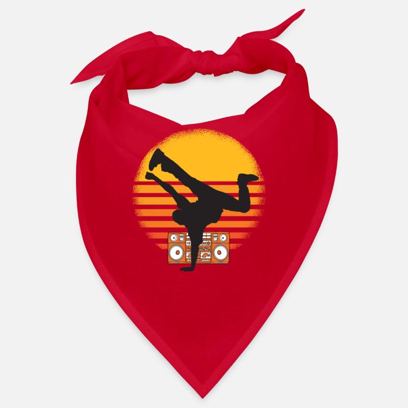 Vintage-Breakdance-Pose-Breakdance-Kunst Bandana