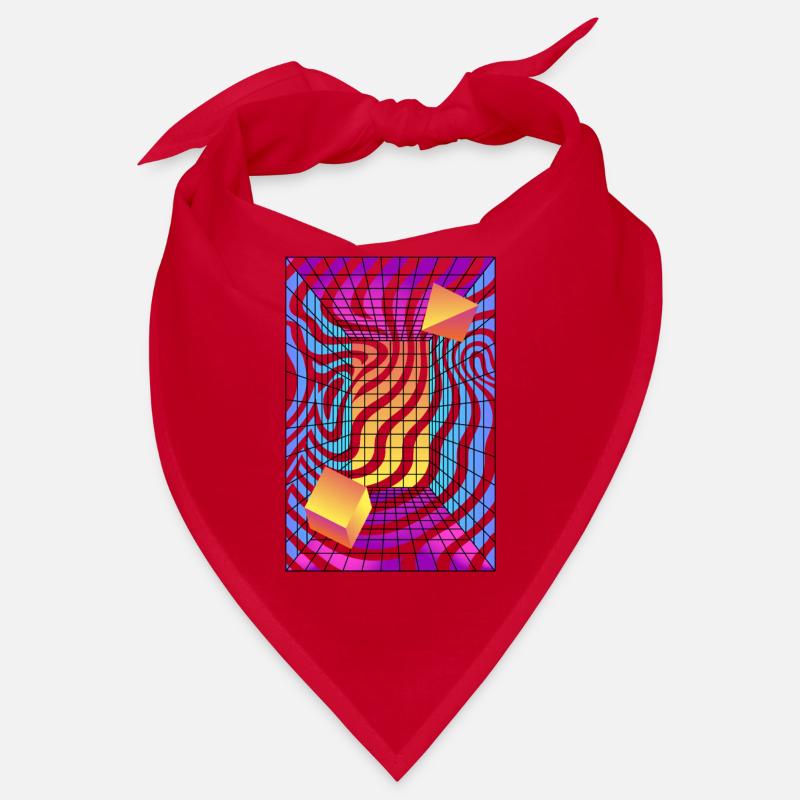 80´s Synthwave Synthesizer Musik Retro Bandana