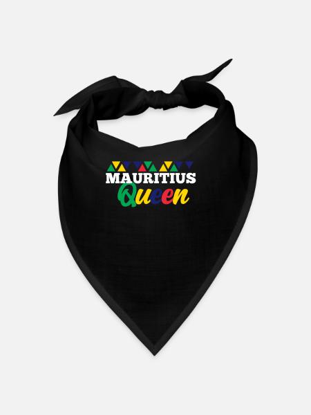 Mauritius - Bandana - black - Front