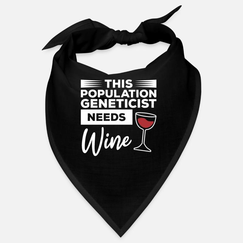 This Population Geneticist Needs Wine Genetic Bandana