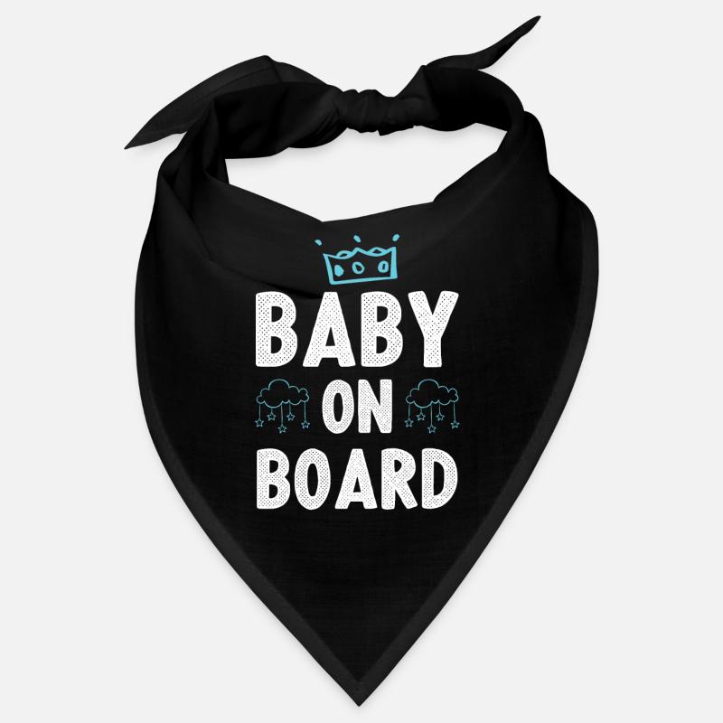 Bébé à bord Bandana
