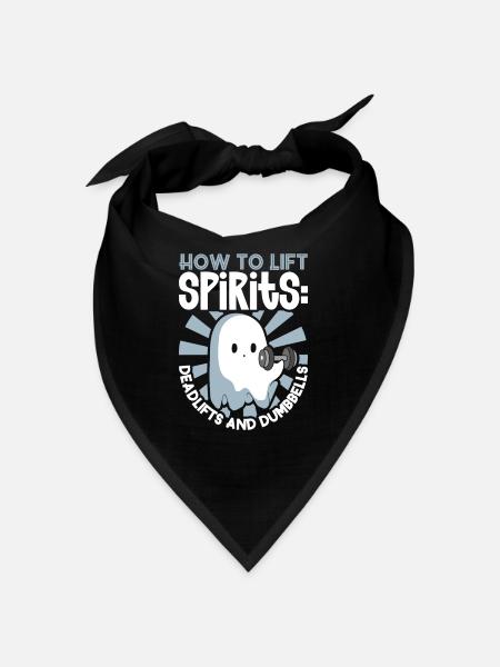 Bodybuilding Powerlifting Weightlifting Fitness - Bandana - black - Front