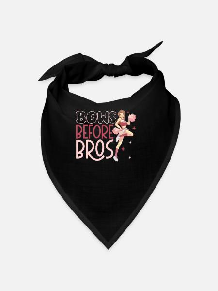 Tenue de pom-pom girl - Bandana - noir - Devant
