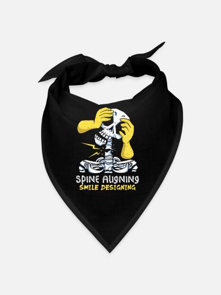 Chriopractor, Chiropractic - Bandana - black - Front
