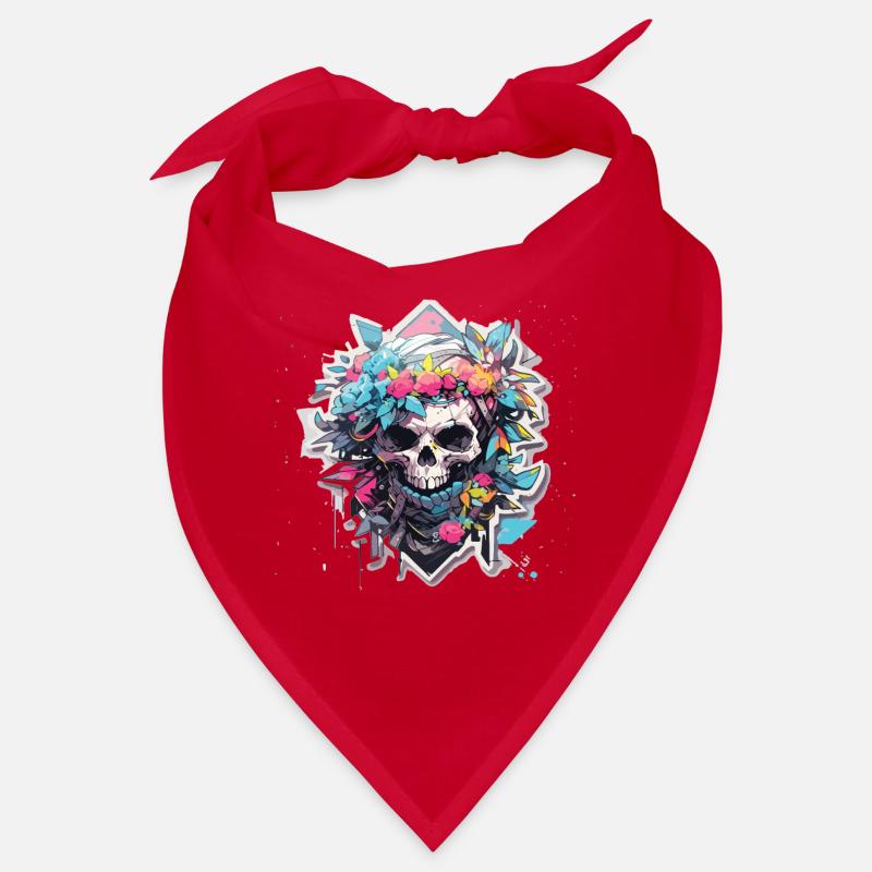 Skull Skull Skull Skeleton Bone Bandana
