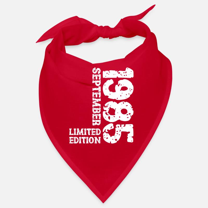 1985 Septembre Edition Limitée 38th Birthday Deco Bandana