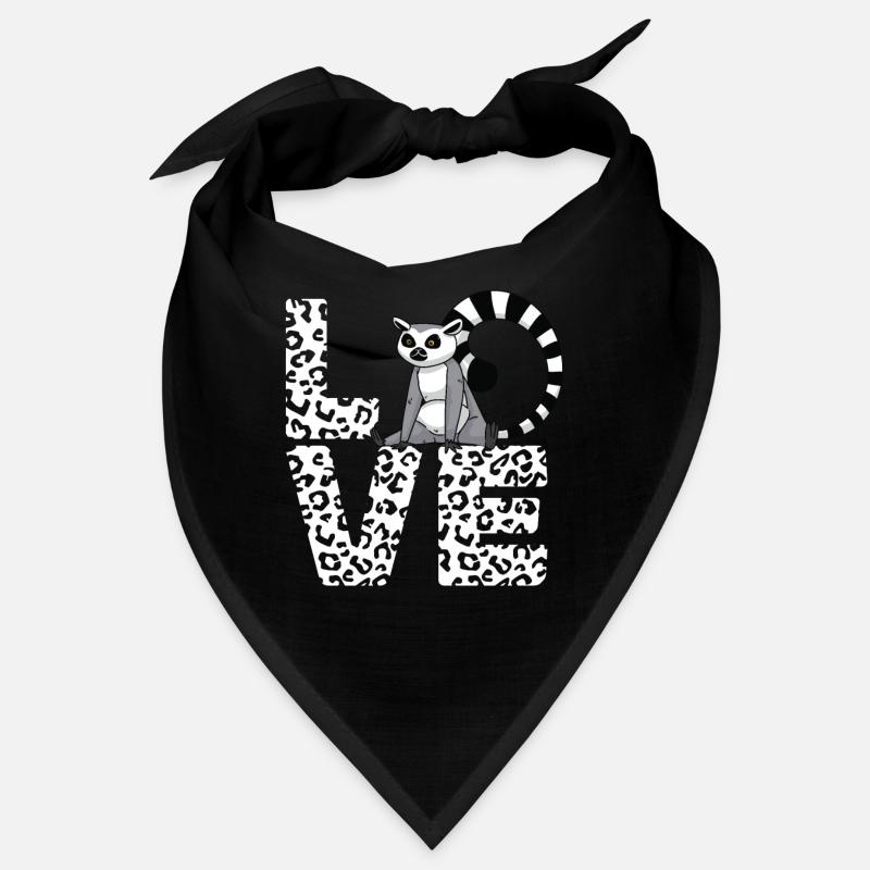 Lémurien à queue annelée Bandana