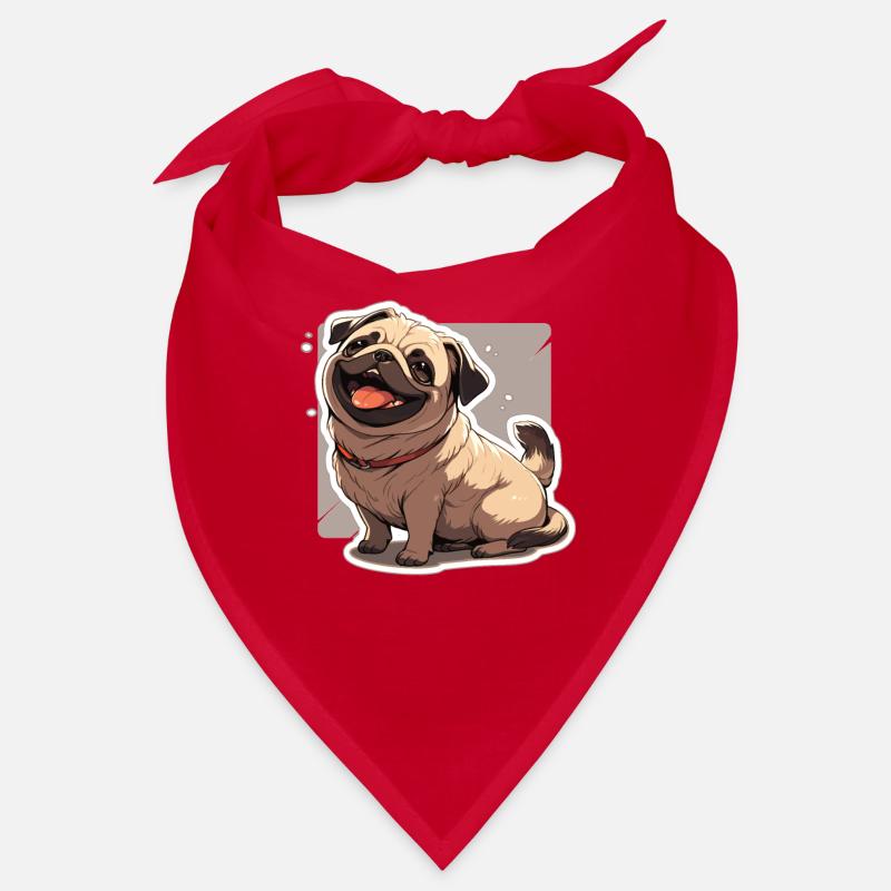 Mops Mops Hund Mops Geschenke Mops Liebhaber Bandana