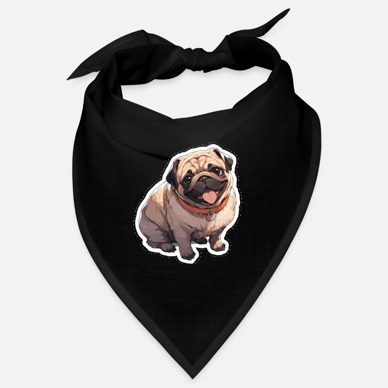 Mops Mops Hund Mops Geschenke Mops Liebhaber Bandana