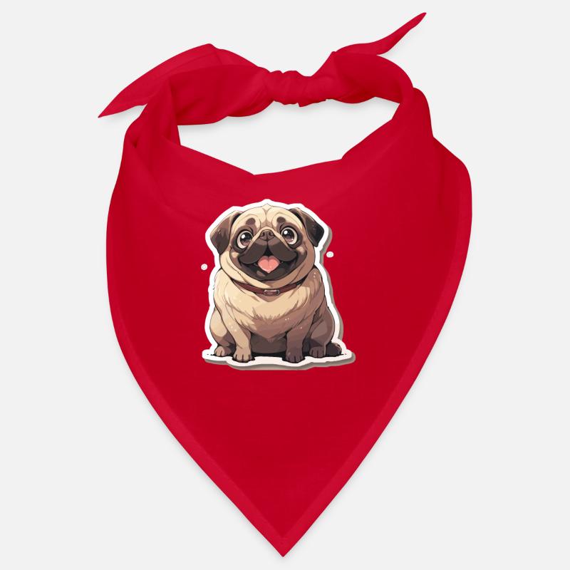 Mops Mops Hund Mops Geschenke Mops Liebhaber Bandana