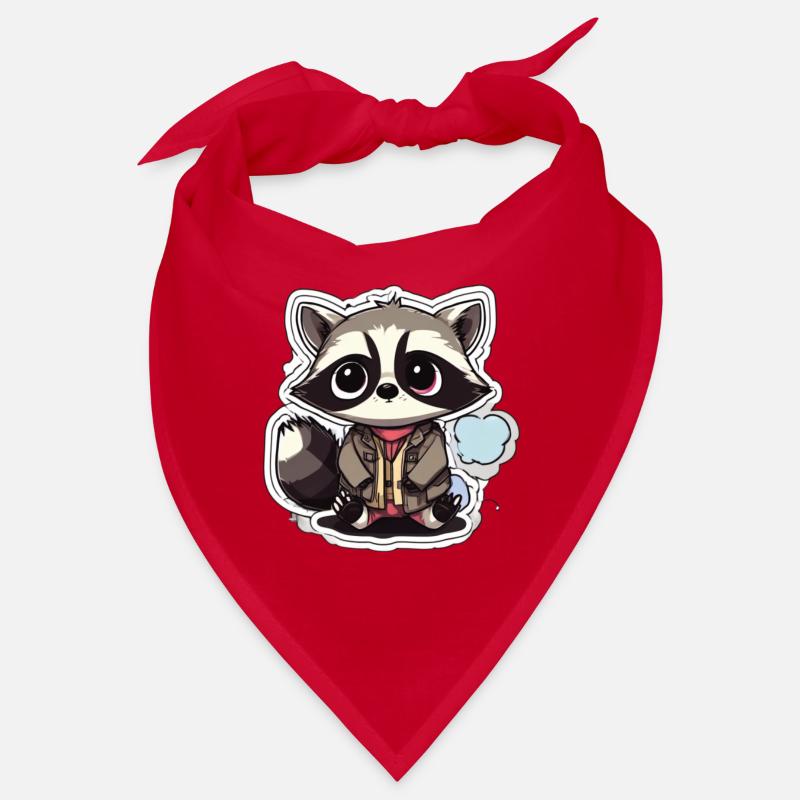Waschbär Bandana