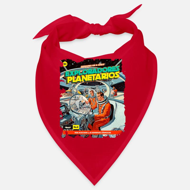 Comic, Comic Strip, 50s, Space Adventure Bandana