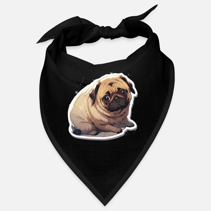 Mops Mops Hund Mops Leben Mops Geschenke Bandana