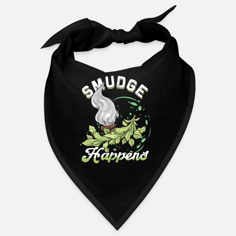 Smudge Sage Feather Spiritual Witchcraft Bandana