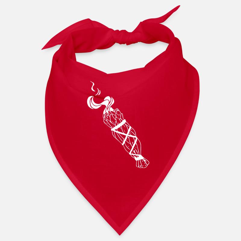 Smudge Sage Feather Spirituelle Hexerei Bandana