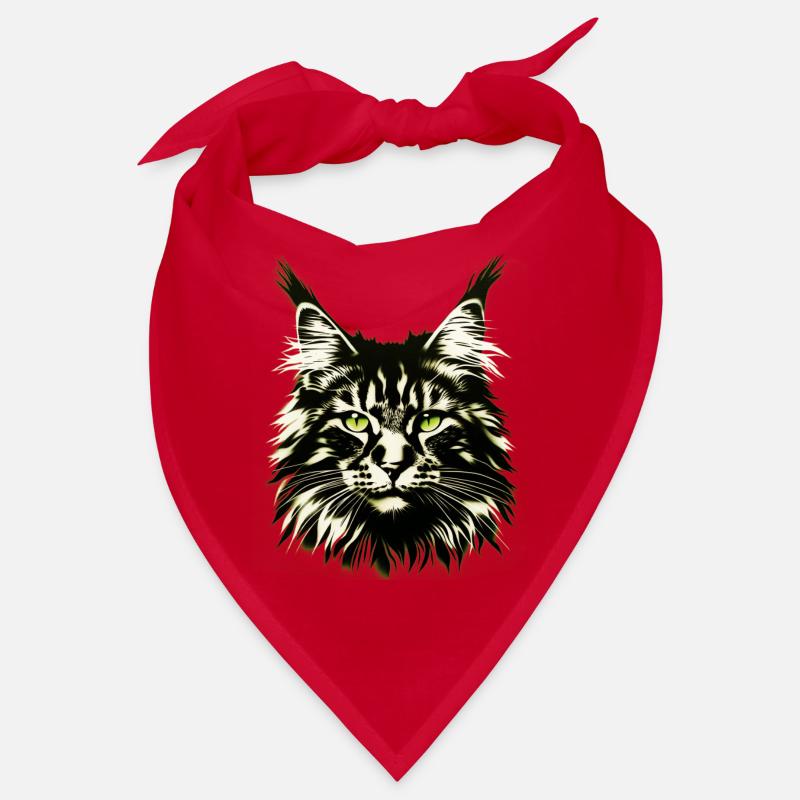 Cat Face Bandana