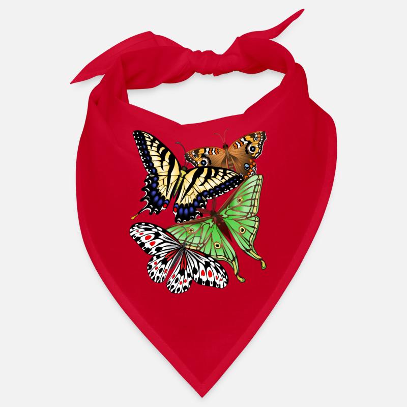 Schmetterlinge bunt Bandana