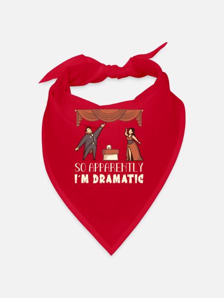 Drama Teacher Drama Teacher - Bandana - red - Front