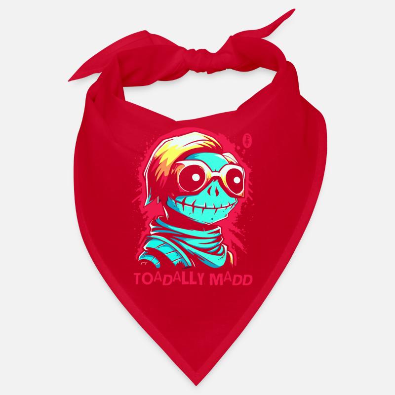 Cartoon Portrait, Totally Crazy Toad Bandana