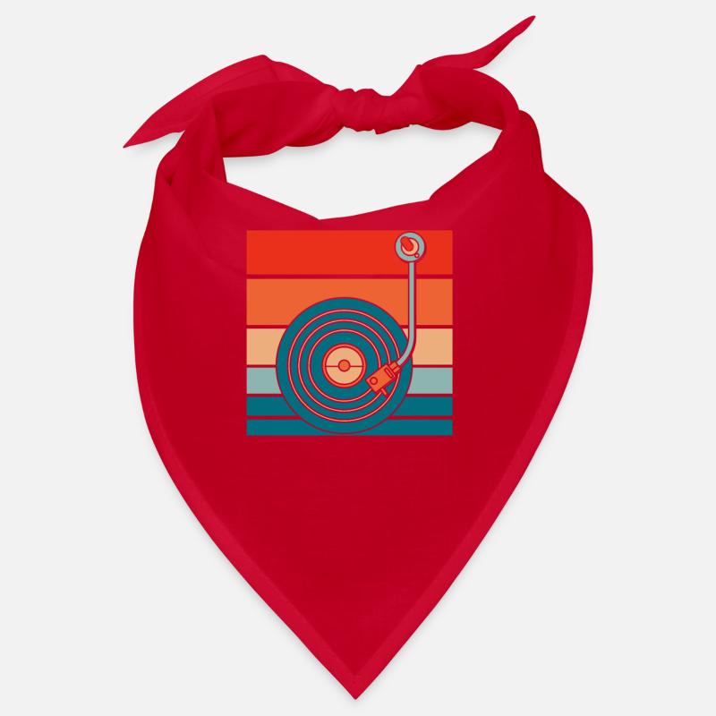 Collectionneur de disques vinyles Bandana
