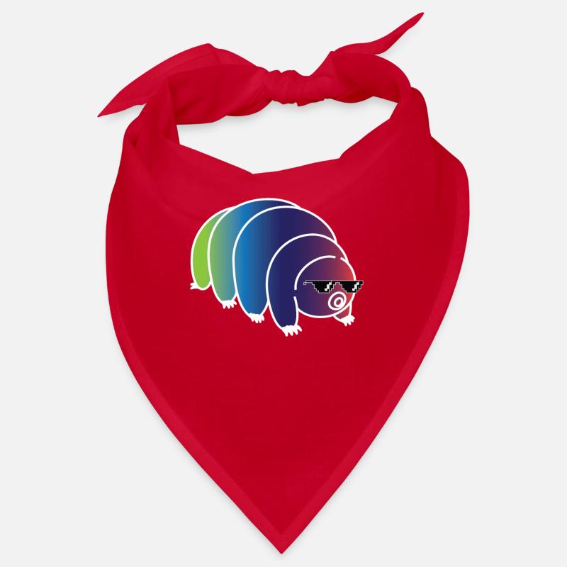 Arc-en-ciel de tardigrade cool Bandana