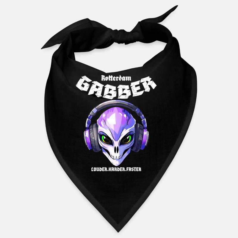 Gabber Rotterdam Techno Hardcore Speedcore Bandana