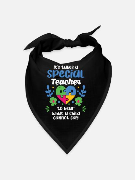 Il faut un professeur spécial pour entendre - Bandana - noir - Devant